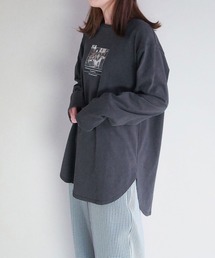 179/WG | チュニックロングスリーブTシャツ(Tシャツ/カットソー)
