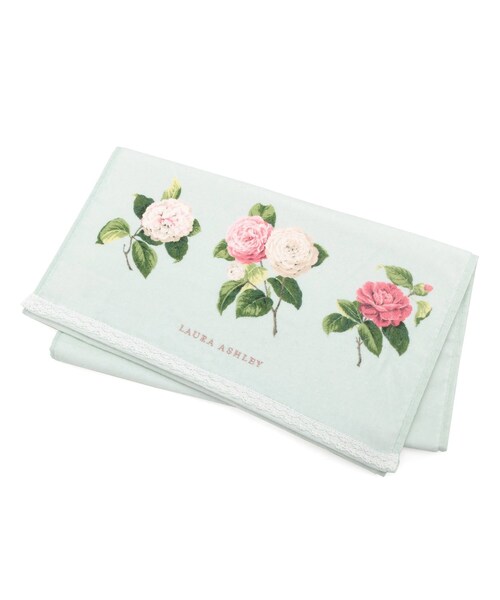 LAURA ASHLEY(ローラアシュレイ)の「カミール柄フェイスタオル(タオル・レディース・アイボリー系/サックスブルー系・00)」の3枚目の写真