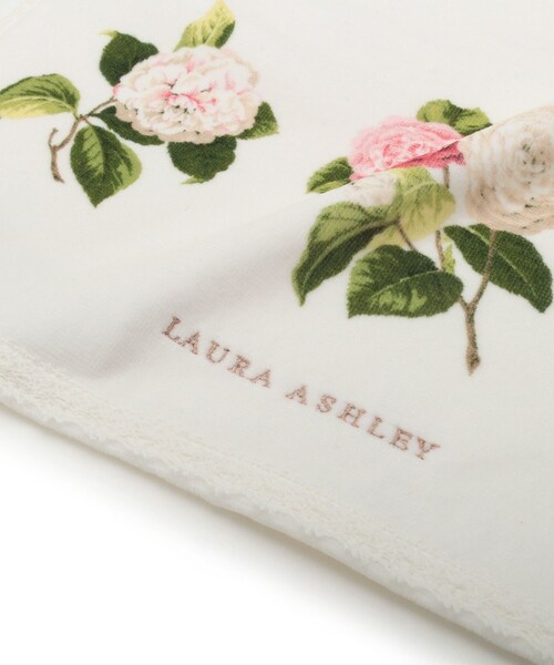 LAURA ASHLEY(ローラアシュレイ)の「カミール柄フェイスタオル(タオル・レディース・アイボリー系/サックスブルー系・00)」の5枚目の写真
