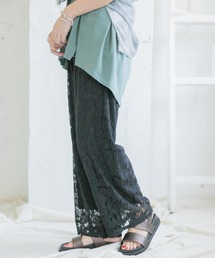 ITEMS URBANRESEARCH | レースワイドパンツ(その他パンツ)