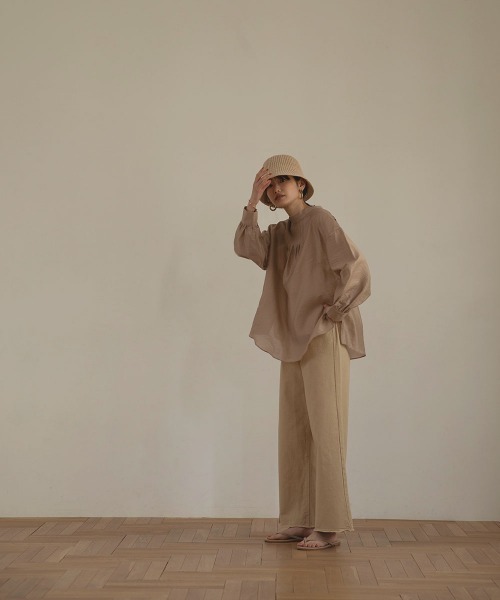 marjour（マージュール）の「STRAW BUCKET HAT（ハット・レディース・ベージュ/ブラウン・FREE）」の14枚目の写真