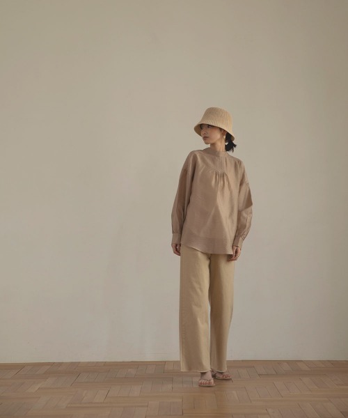 marjour（マージュール）の「STRAW BUCKET HAT（ハット・レディース・ベージュ/ブラウン・FREE）」の5枚目の写真