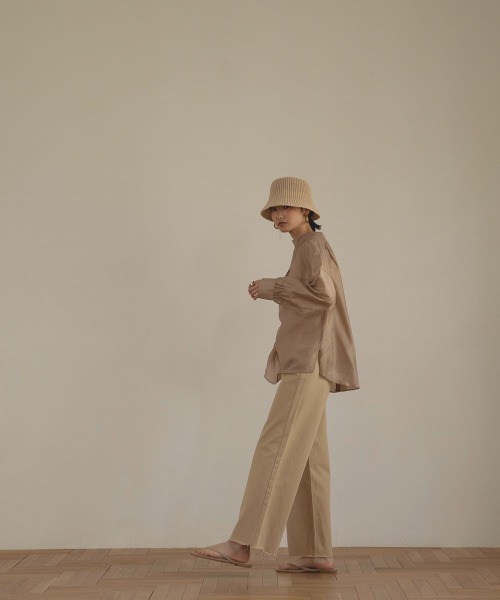 marjour（マージュール）の「STRAW BUCKET HAT（ハット・レディース・ベージュ/ブラウン・FREE）」の10枚目の写真