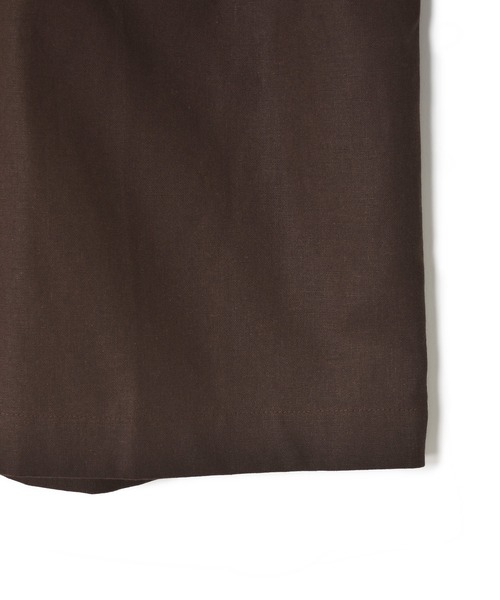 Alley by w closet（アリーバイダブルクローゼット）の「【Alley】タック入りハーフパンツ（その他パンツ・レディース・ブラウン/キナリ/ライム・FREE）」の7枚目の写真