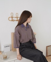 moi tytto | オーバーサイズポロシャツ(ポロシャツ)