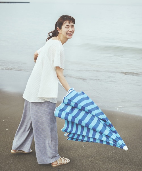 18日まで限定値下げ　アデュートリステスkazumiさんコラボ リバティパンツ kazumiさんコラボリバティプリントパンツ｜BIGI online store