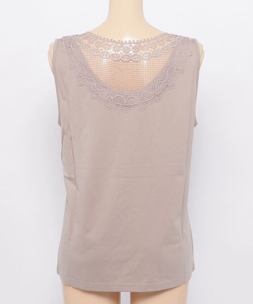 AS KNOW AS de base（アズノゥアズドゥバズ）の「王妃のレースＴＫ（タンクトップ・レディース・ミント/オフホワイト/グレー系その他・FREE）」の10枚目の写真