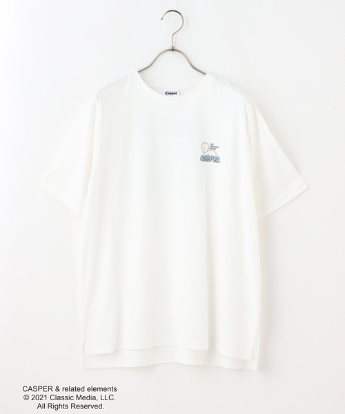 Honeys（ハニーズ）の「Ｔシャツ（キャスパー）（Tシャツ/カットソー・レディース・ホワイト/スミクロ/ベージュ/イエロー/グリーン系その他・S/M/L）」の22枚目の写真