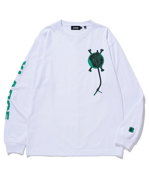 XLARGE（エクストララージ）の「ARM LOGO L/S TEE（Tシャツ/カットソー・メンズ・ブラック/グリーン/ホワイト・L/S/XL/M）」の15枚目の写真