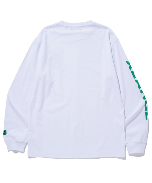 XLARGE（エクストララージ）の「ARM LOGO L/S TEE（Tシャツ/カットソー・メンズ・ブラック/グリーン/ホワイト・L/S/XL/M）」の7枚目の写真
