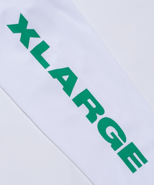 XLARGE（エクストララージ）の「ARM LOGO L/S TEE（Tシャツ/カットソー・メンズ・ブラック/グリーン/ホワイト・L/S/XL/M）」の11枚目の写真