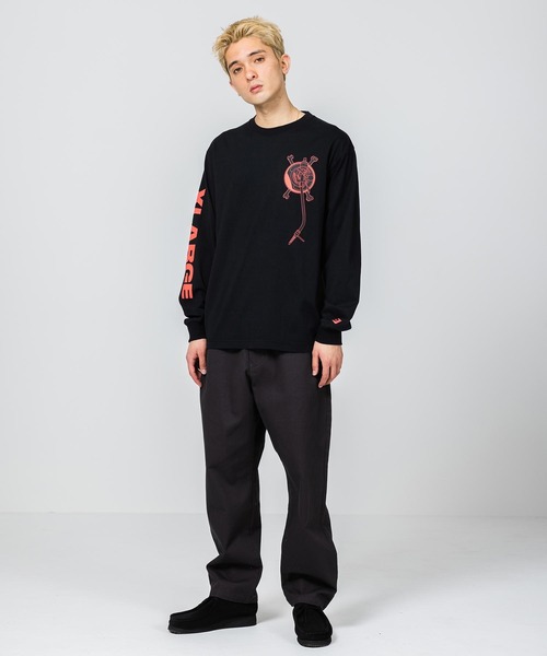 XLARGE（エクストララージ）の「ARM LOGO L/S TEE（Tシャツ/カットソー・メンズ・ブラック/グリーン/ホワイト・L/S/XL/M）」の12枚目の写真