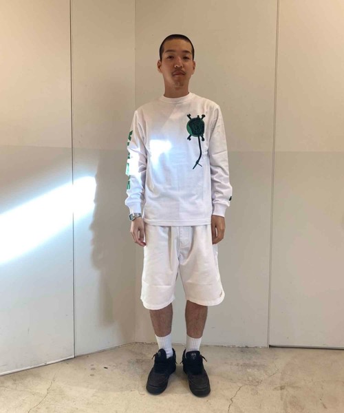 XLARGE（エクストララージ）の「ARM LOGO L/S TEE（Tシャツ/カットソー・メンズ・ブラック/グリーン/ホワイト・L/S/XL/M）」の19枚目の写真