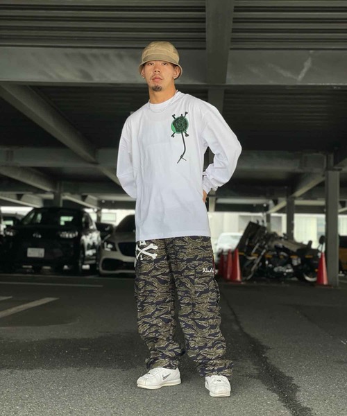 XLARGE（エクストララージ）の「ARM LOGO L/S TEE（Tシャツ/カットソー・メンズ・ブラック/グリーン/ホワイト・L/S/XL/M）」の20枚目の写真