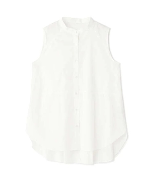 N.（N. Natural Beauty Basic）（エヌエヌナチュラルビューティーベーシック）の「バックペプラムノースリーブブラウス（シャツ/ブラウス・レディース・ホワイト/ピンク系その他/ブルー系その他・MEDIUM）」の16枚目の写真