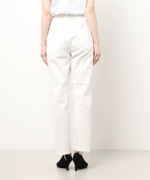 RETRO GIRL（レトロガール）の「ダメージデニムパンツ（デニムパンツ・レディース・ライトブルー/ブラック/オフホワイト/ケミカルウォッシュ・FREE）」の6枚目の写真