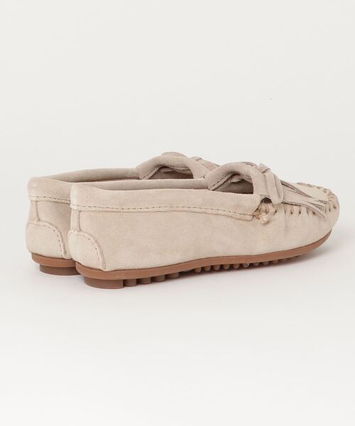 Minnetonka（ミネトンカ）の「MINNETONKA(ミネトンカ) KILTY SUEDE MOC/キルティー スエード モカシン /MN403（モカシン/デッキシューズ・レディース・サンドベージュ/ブラウン/ダークブラウン/タン/グレー/ブラック・6/7/7.5/8/6.5/5.5）」の7枚目の写真