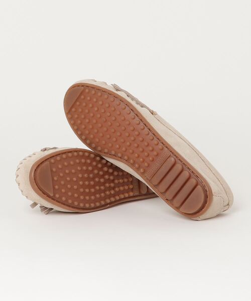 Minnetonka（ミネトンカ）の「MINNETONKA(ミネトンカ) KILTY SUEDE MOC/キルティー スエード モカシン /MN403（モカシン/デッキシューズ・レディース・サンドベージュ/ブラウン/ダークブラウン/タン/グレー/ブラック・6/7/7.5/8/6.5/5.5）」の8枚目の写真