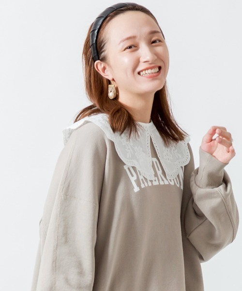 JF Ready Made（ジェイエフレディメイド）の「[Jf Ready Made/ジェイエフレディメイド] コットンレース 2WAY付け襟（付け襟・レディース・ホワイト・ONE SIZE）」の18枚目の写真