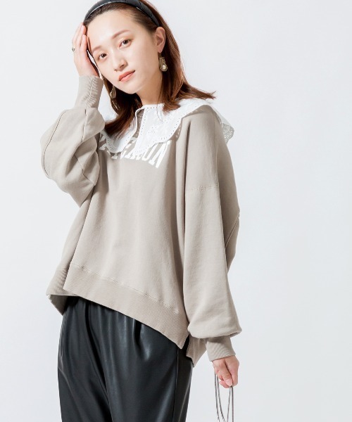 JF Ready Made（ジェイエフレディメイド）の「[Jf Ready Made/ジェイエフレディメイド] コットンレース 2WAY付け襟（付け襟・レディース・ホワイト・ONE SIZE）」の20枚目の写真