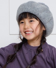 MAKE YOUR DAY | 梵天付きベレー帽(ハンチング/ベレー帽)