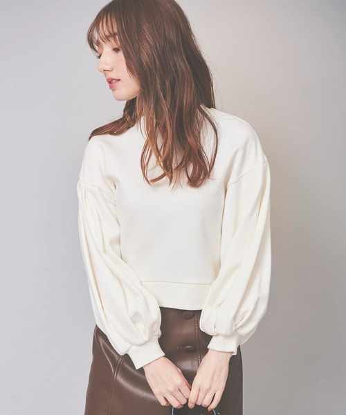 31 Sons de mode（トランテアン　ソン　ドゥ　モード）の「バックリボンスウェット（スウェット・レディース・ラベンダー/サックスブルー/オフホワイト・36）」の22枚目の写真