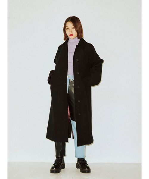 jouetie（ジュエティ）の「ステンカラーコート（ステンカラーコート・レディース・ブラック/アイボリー/ブルー・MEDIUM）」の11枚目の写真