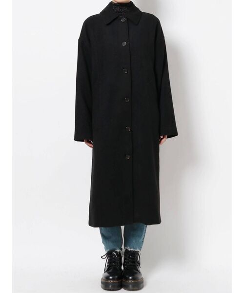 jouetie（ジュエティ）の「ステンカラーコート（ステンカラーコート・レディース・ブラック/アイボリー/ブルー・MEDIUM）」の17枚目の写真