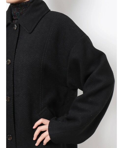 jouetie（ジュエティ）の「ステンカラーコート（ステンカラーコート・レディース・ブラック/アイボリー/ブルー・MEDIUM）」の21枚目の写真