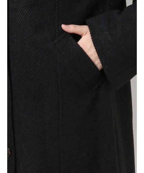 jouetie（ジュエティ）の「ステンカラーコート（ステンカラーコート・レディース・ブラック/アイボリー/ブルー・MEDIUM）」の22枚目の写真