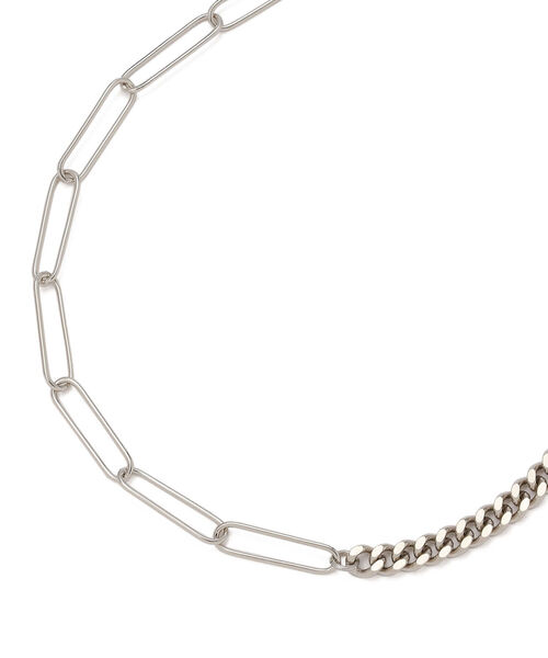 JUSTINE CLENQUET（ジュスティーヌクランケ）の「JUSTINE CLENQUET/ジュスティーヌ・クランケ/Nico necklace（ネックレス・レディース・シルバー・FREE）」の2枚目の写真