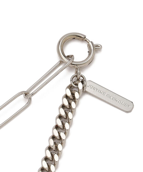 JUSTINE CLENQUET（ジュスティーヌクランケ）の「JUSTINE CLENQUET/ジュスティーヌ・クランケ/Nico necklace（ネックレス・レディース・シルバー・FREE）」の7枚目の写真