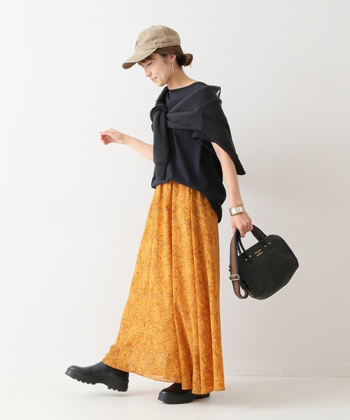 FRAMeWORK（フレームワーク）の「ペイズリープリントマキシスカート  