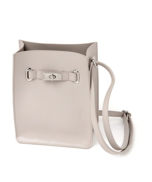 LAKOLE（ラコレ）の「ベルテッドスクエアショルダーバッグ / 216795（ショルダーバッグ・メンズ・ブラック/ブラウン/シルバーグレー・FREE）」の22枚目の写真