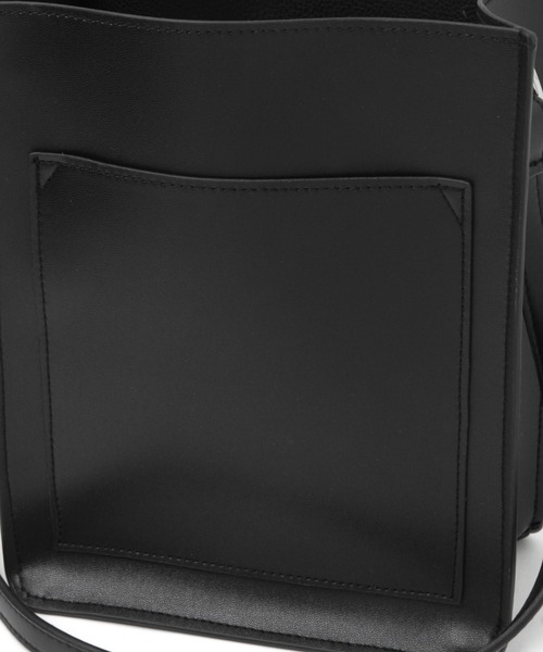 LAKOLE（ラコレ）の「ベルテッドスクエアショルダーバッグ / 216795（ショルダーバッグ・メンズ・ブラック/ブラウン/シルバーグレー・FREE）」の13枚目の写真