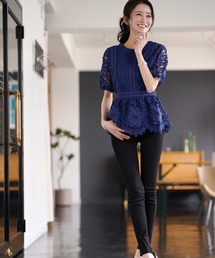 スリッポン、エミリアウィズスキニー emiriawiz（エミリアウィズ）の「ストレッチスキニーデニムパンツ