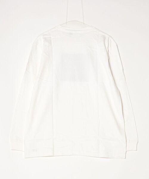 DOUBLE STEAL(ダブルスティール)の「Damier Square Logo 長袖Tシャツ(Tシャツ/カットソー・メンズ・ホワイト系2/ブラック系その他2/ホワイト×グレー・MEDIUM/X-LARGE/LARGE)」の4枚目の写真