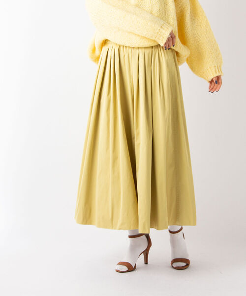 NOLLEY’S（ノーリーズ）の「リバーシブルタフタスカート（スカート・レディース・オリーブ/ネイビー/ベージュ/インディゴブルー/イエロー/サックスブルー・1/2/16/17）」の9枚目の写真