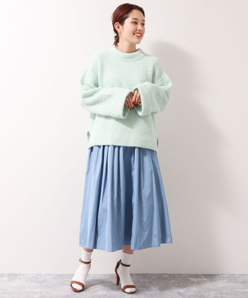 NOLLEY’S（ノーリーズ）の「リバーシブルタフタスカート（スカート・レディース・オリーブ/ネイビー/ベージュ/インディゴブルー/イエロー/サックスブルー・1/2/16/17）」の16枚目の写真