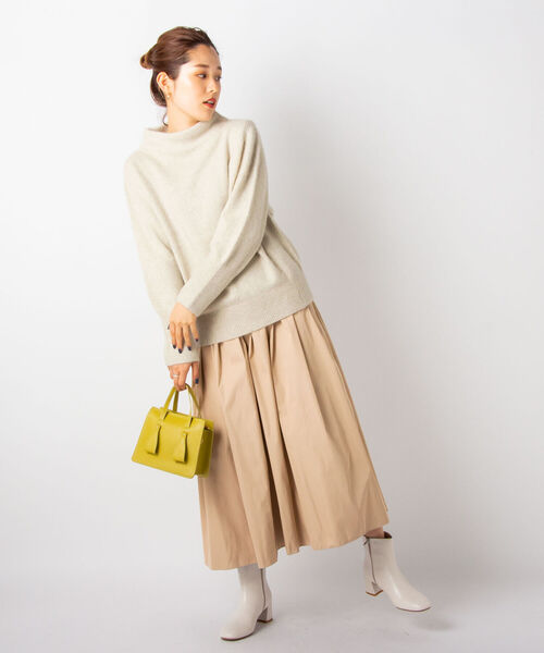 NOLLEY’S（ノーリーズ）の「リバーシブルタフタスカート（スカート・レディース・オリーブ/ネイビー/ベージュ/インディゴブルー/イエロー/サックスブルー・1/2/16/17）」の19枚目の写真