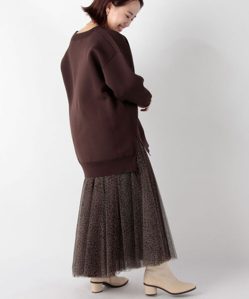 NOLLEY’S（ノーリーズ）の「◇【WEB限定カラーあり】深Vネックウォッシャブルニット（ニット/セーター・レディース・ライトブルー/ブラウン/ピンク/グリーン・FREE）」の22枚目の写真