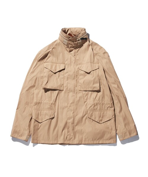 ベージュ ミリタリージャケット ジップアップ ドイツ軍 ベージュの