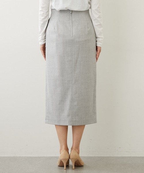 Whim Gazette（ウィムガゼット）の「FRANO タイトスカート（スカート・レディース・ベージュ/ライトグレー・38/36）」の17枚目の写真