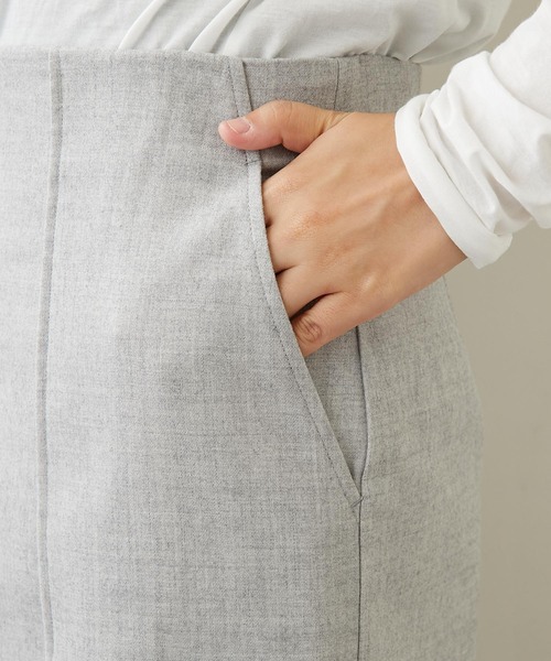 Whim Gazette（ウィムガゼット）の「FRANO タイトスカート（スカート・レディース・ベージュ/ライトグレー・38/36）」の20枚目の写真