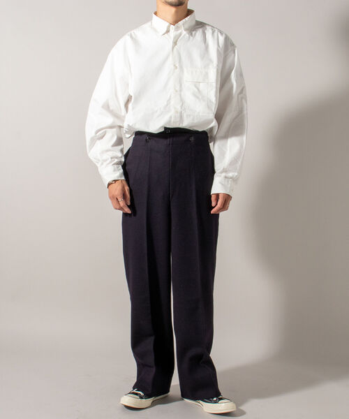 GLOSTER（グロスター）の「【BLAW×GLOSTER】 リメイク ミリタリーマリンパンツ（その他パンツ・メンズ・ダークネイビー・MEDIUM）」の13枚目の写真