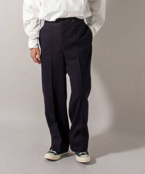 GLOSTER（グロスター）の「【BLAW×GLOSTER】 リメイク ミリタリーマリンパンツ（その他パンツ・メンズ・ダークネイビー・MEDIUM）」の3枚目の写真