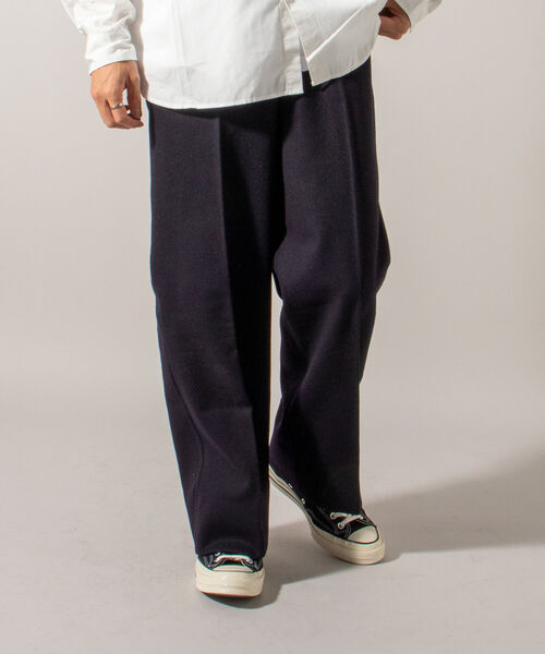 GLOSTER（グロスター）の「【BLAW×GLOSTER】 リメイク ミリタリーマリンパンツ（その他パンツ・メンズ・ダークネイビー・MEDIUM）」の2枚目の写真