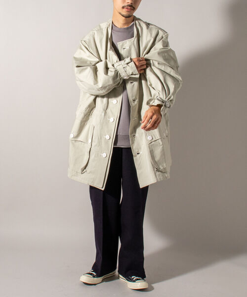 GLOSTER（グロスター）の「【BLAW×GLOSTER】 リメイク ミリタリーマリンパンツ（その他パンツ・メンズ・ダークネイビー・MEDIUM）」の7枚目の写真