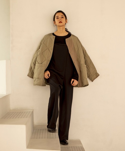 ReNorm(リノーム)の「アシメタックサロペットパンツ(その他パンツ・レディース・ブラウン/ブラック・S/M)」の12枚目の写真
