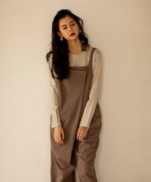 ReNorm(リノーム)の「アシメタックサロペットパンツ(その他パンツ・レディース・ブラウン/ブラック・S/M)」の17枚目の写真